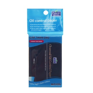 Giấy thấm dầu mayan oil control paper 100 tờ/gói