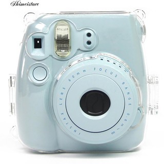 💮 💮 Hộp bảo vệ pha lê trong suốt Polaroid mini8 / 8 + / 9 Polaroid có dây đa năng không có logo