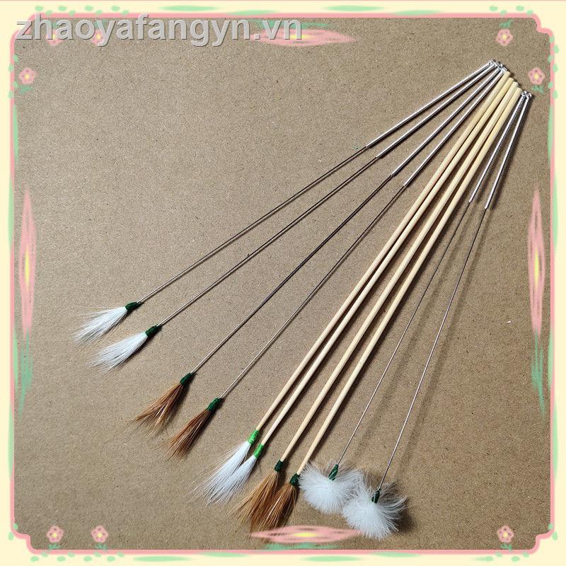 (Hàng Mới Về) Dụng Cụ Lấy Ráy Tai Chuyên Nghiệp Bằng Tre Và Lông Vũ