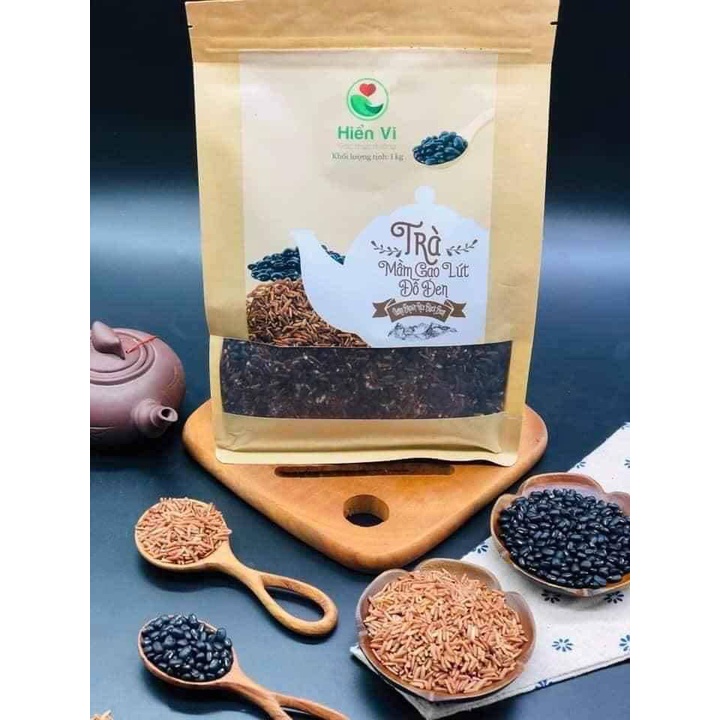 Trà Mầm Gạo Lứt Đậu Đen