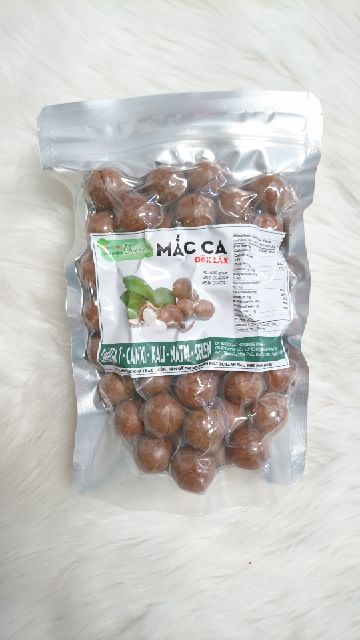 500gr Hạt Macca Sạch ĐăkLăk nhà trồng loại 1 có ATVSTP hạt mắc ca