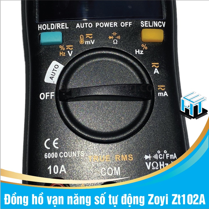 ĐỒNG HỒ VẠN NĂNG SỐ TỰ ĐỘNG ZOYI ZT102A