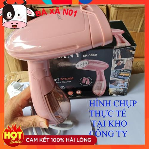 Bàn là bàn ủi hơi nước cầm tay SOKANY công suất 1200W, mẫu mới 2021 chính hãng