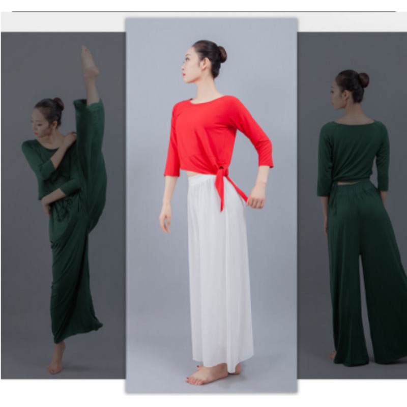 Áo múa buộc chéo A06 | BigBuy360 - bigbuy360.vn