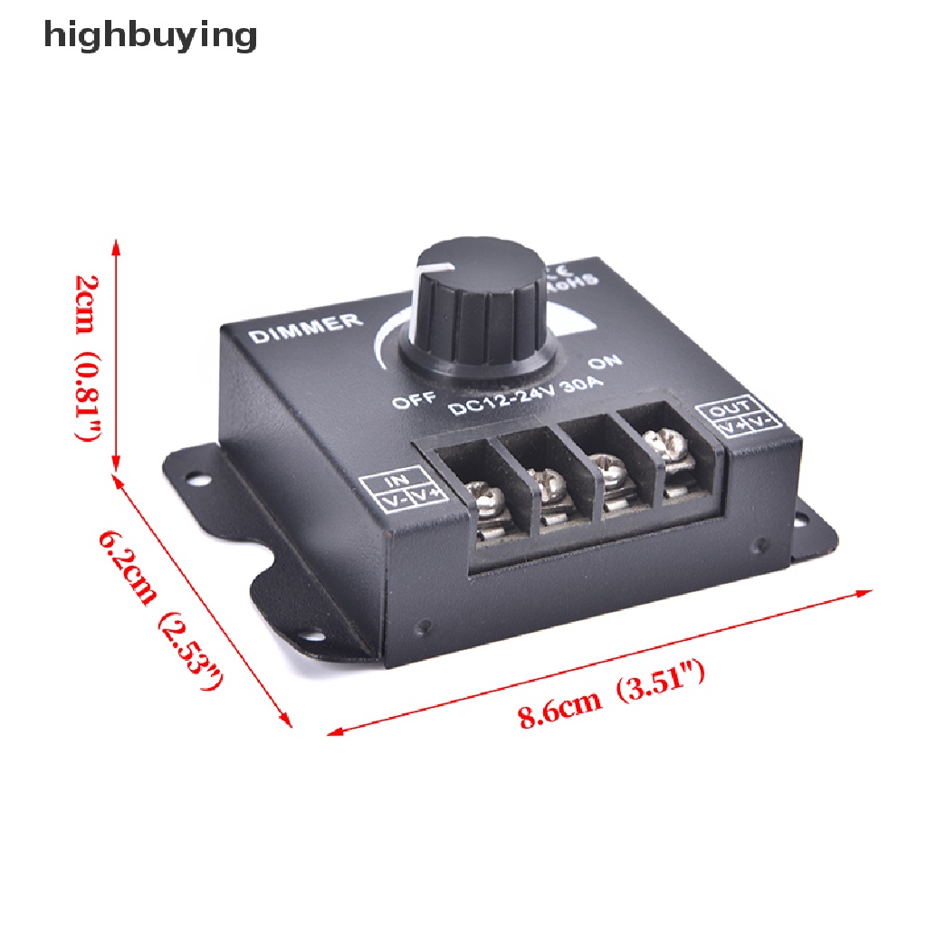 Bộ điều chỉnh điện áp đèn LED 30A 360W DC 12V 24V