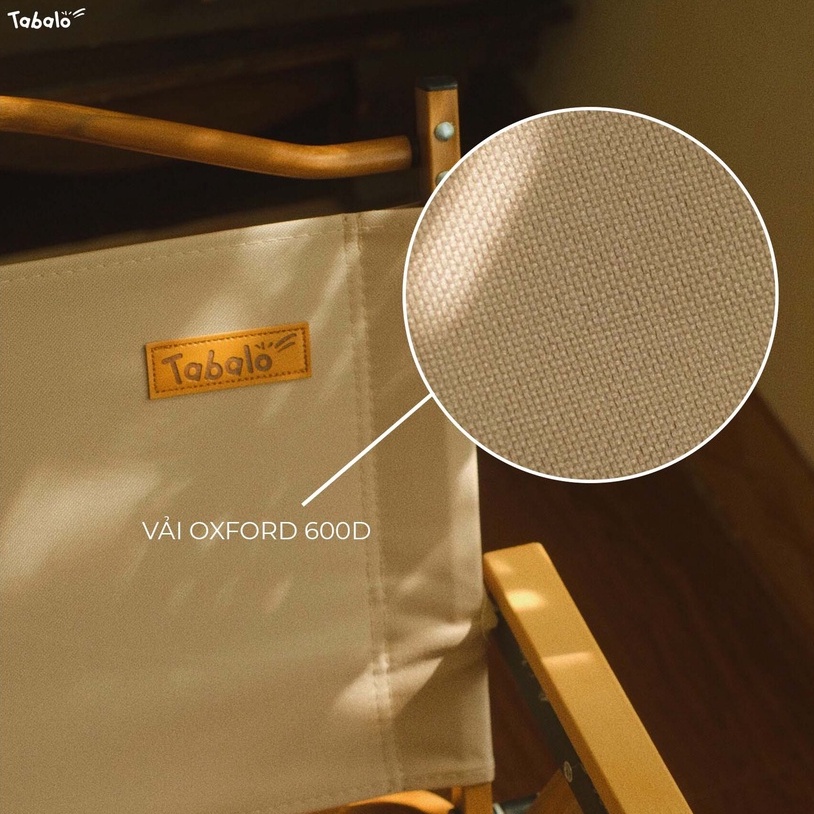 Ghế Gấp Dã Ngoại Tabalo Kermit, Ghế Xếp Dã Ngoại Tải Trọng 120kg