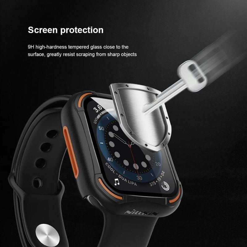 Nillkin CrashBumper case cho Apple Watch 40mm, 44mm Series 4,5,6,SE . Ốp bảo vệ Apple Watch chính hãng cao cấp