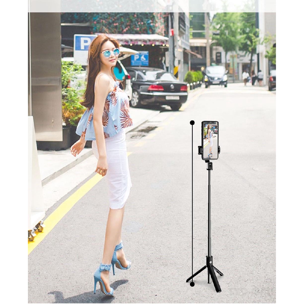 Chân Tripod Selfieshow K10 Kết Nối Bluetooth Điều Khiển Từ Xa | BigBuy360 - bigbuy360.vn