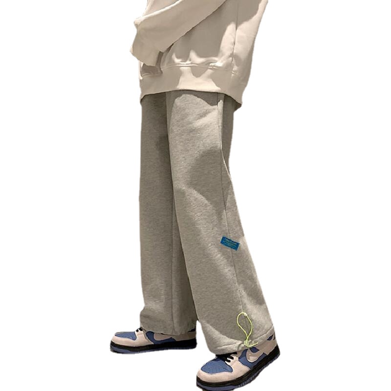 Quần thể thao ống rộng thoải mái thời trang Hàn Quốc cho nam size M-2XL