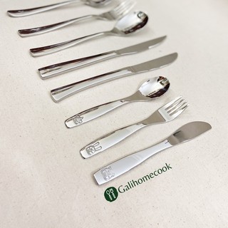 Phụ kiện bàn ăn inox 304 xuất khẩu Châu Âu DAO THÌA DĨA (muỗng, nĩa) sang trọng cao cấp | GaliHomecook
