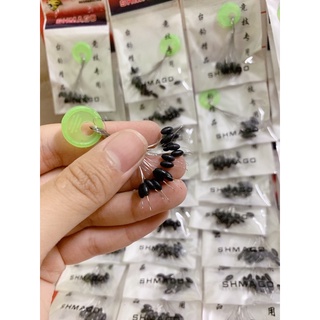 (combo 5 tép) Hạt chặn phao giá rẻ / 1 tép 15 hạt