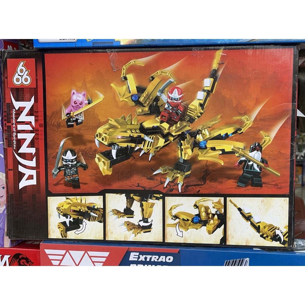 Bộ Đồ Chơi Lego Xếp Hình Ninja Rồng Cho Bé ninjago 184 Chi Tiết - Lego Giá Rẻ
