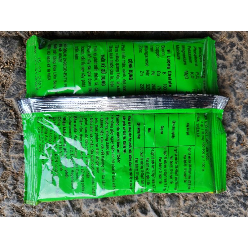 Nutri Gold 29.10.10 siêu xanh cây