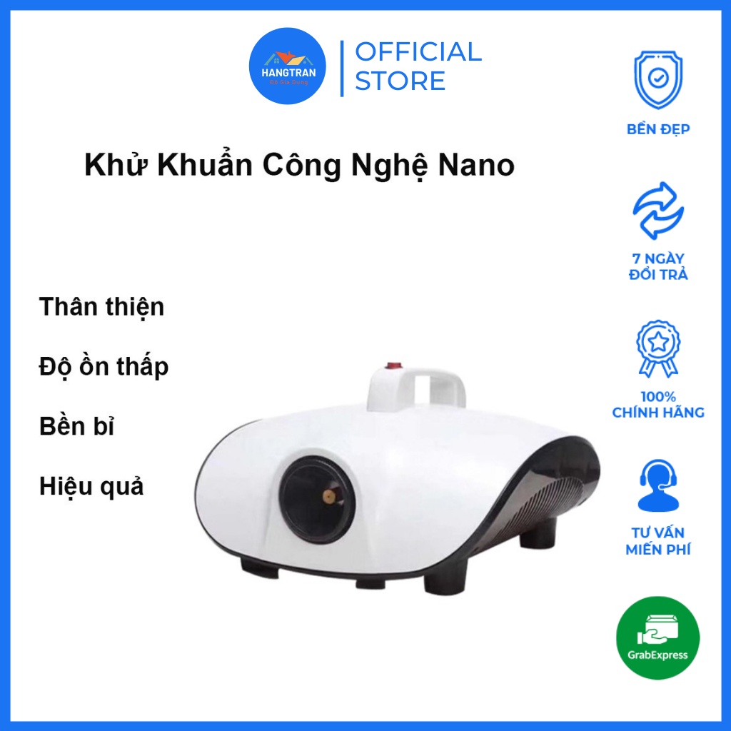 Máy Phun Khói Khử Mùi Chính Hãng Nanomax Thời Gian Tự Động - Si Gia Dung Tran Hang Store