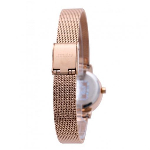 Đồng Hồ Nữ Julius Hàn Quốc Dây Thép JA-917D JU1148 (Nâu đồng) SALE OFF