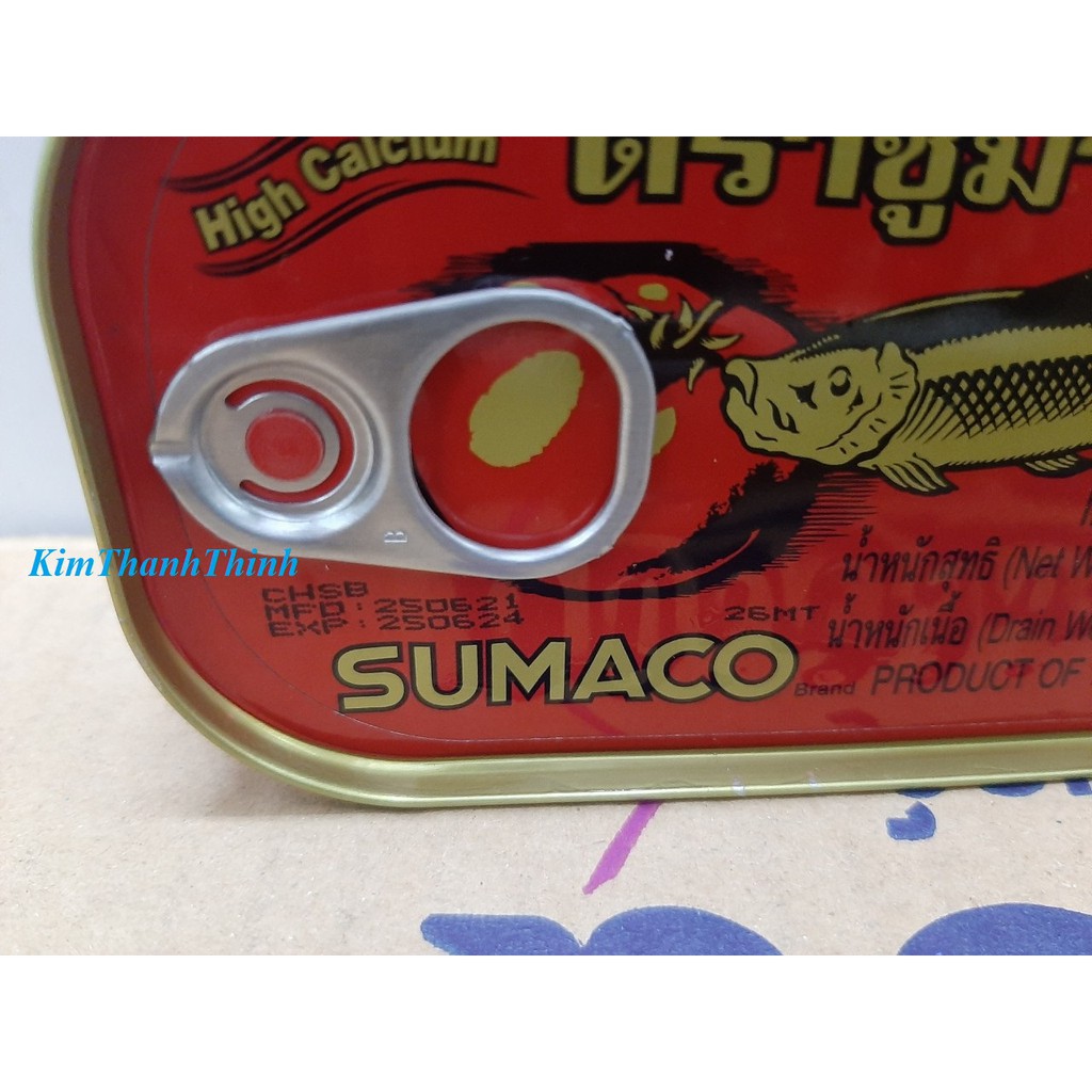 (KTT) Cá Mòi Sốt Cà Sumaco chất lượng 100% Thái Lan