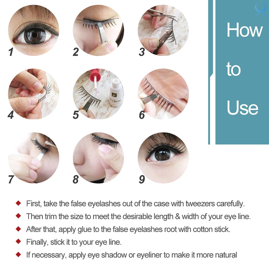 (Hàng Mới Về) Set 5 Cặp Lông Mi Giả Shidishangpin Dài Dày Và Cong Với 5 Phong Cách Khác Nhau | BigBuy360 - bigbuy360.vn