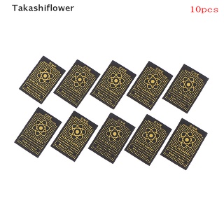 (Takashiflower) 10pcs EMR scalar energy phone sticker anti radiation chip shield keep health Hot Sale