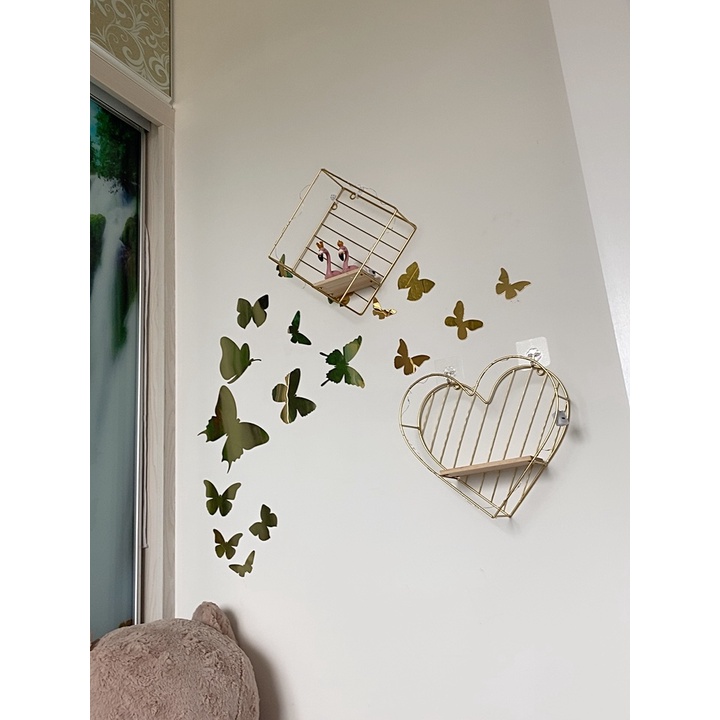 Tranh Mica Đàn bướm xuân Trang trí phòng khách, cửa hàng, phòng ngủ Nhiều Size - EPeBen