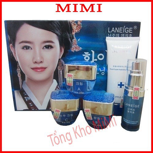 [Chính Hãng] Mỹ phẩm mờ nám Laneige xanh (5in1), Kem laneige trắng da, làm mờ nám cao cấp Hàn Quốc.