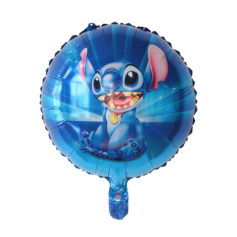 Bong Bóng Hình Lilo &amp; Stitch Hoạt Hình Dễ Thương Trang Trí Tiệc Sinh Nhật Cho Bé Trai