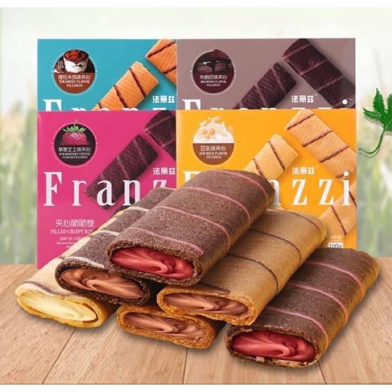 Bánh quế Franzzi 100g các vị - Shop chuyên sỉ
