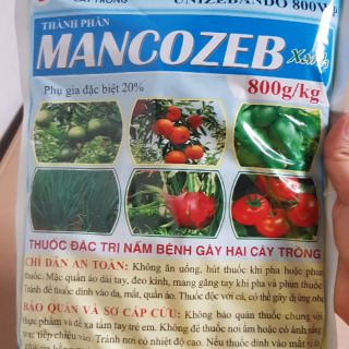 Thuốc trừ bệnh mancozeb xanh