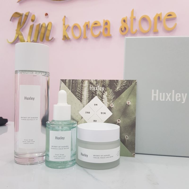 Set dưỡng da Huxley chiết xuất từ xương rồng