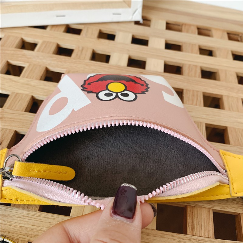 Túi đeo chéo in họa tiết hoạt hình đáng yêu thời trang dành cho bé gái