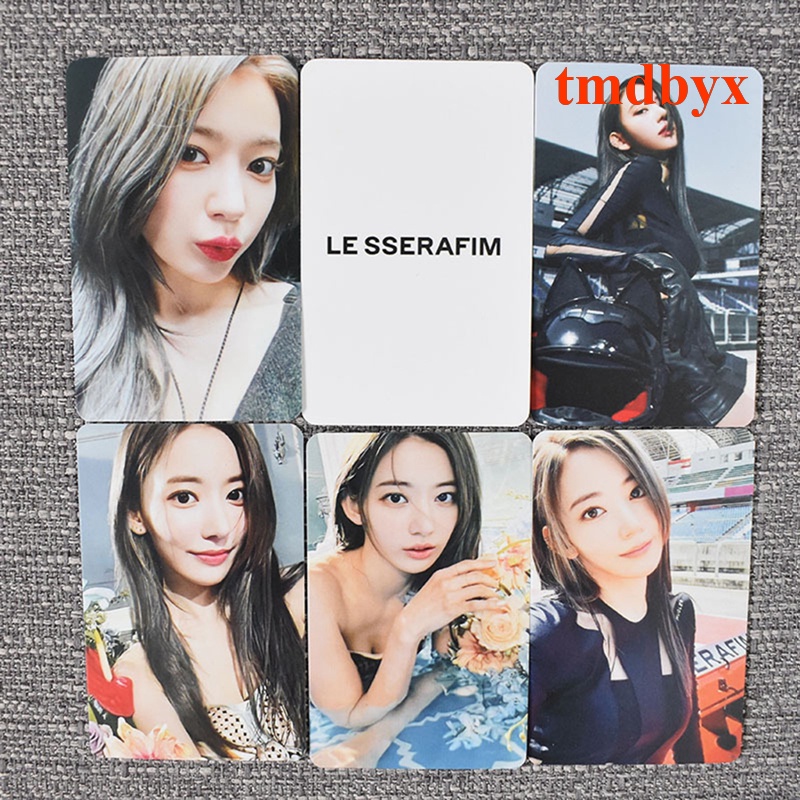 Set 5 Tấm Thẻ Ảnh Lomo Hình Các Thành Viên Nhóm Nhạc Kpop LE Sseram