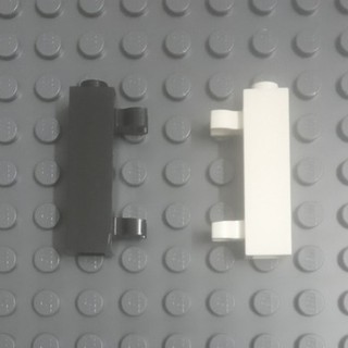 Đồ chơi lắp ráp brick, modified 1 x 1 x 3 with 2 clips - hollow stud