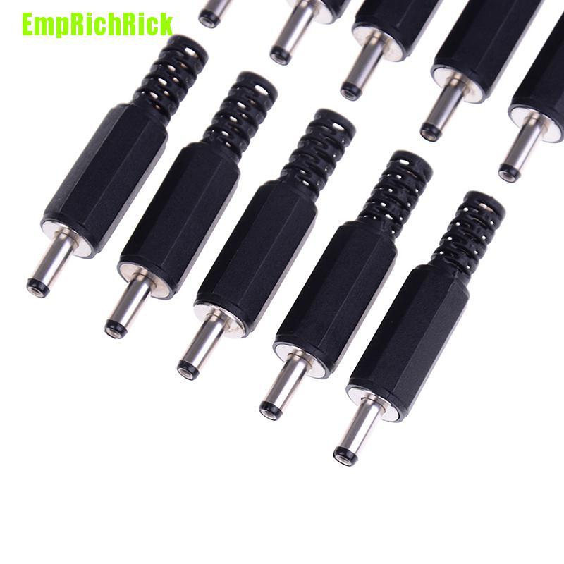 Set 2 Đầu Nối Jack Cắm 1.35mm X 3.5mm Cho Laptop