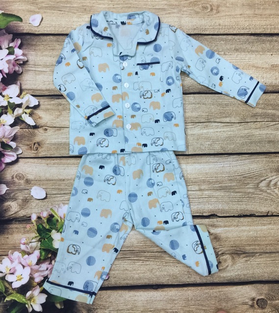 Bộ pijama bé trai / bé gái Little love