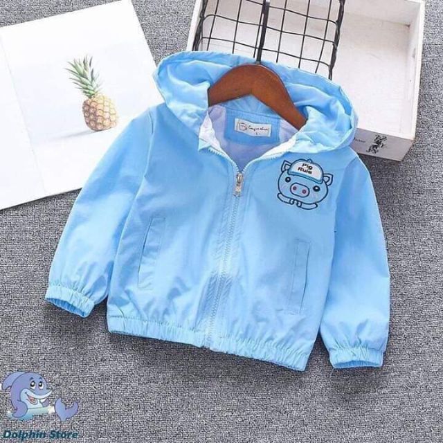 Áo khoác gió cho bé