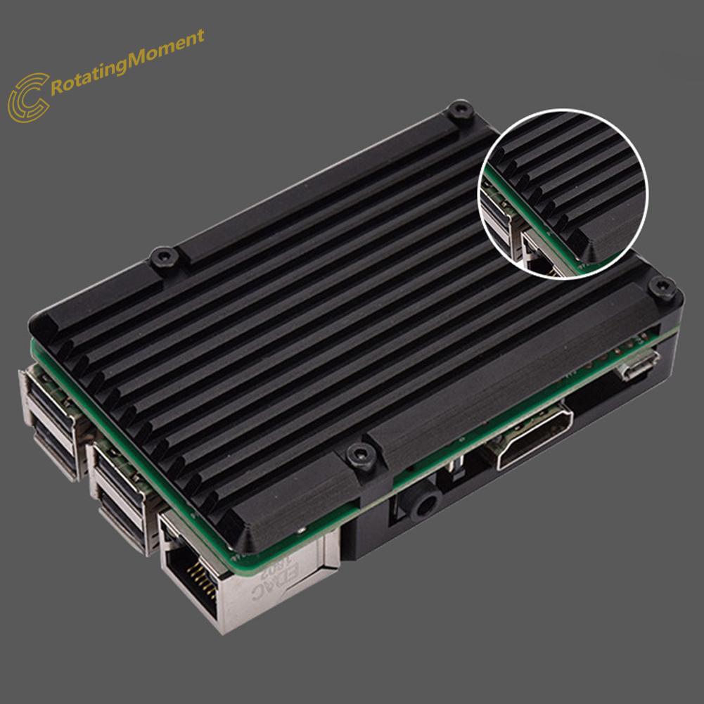 Hộp Đựng Bằng Hợp Kim Nhôm Cho Raspberry Pi 4b +