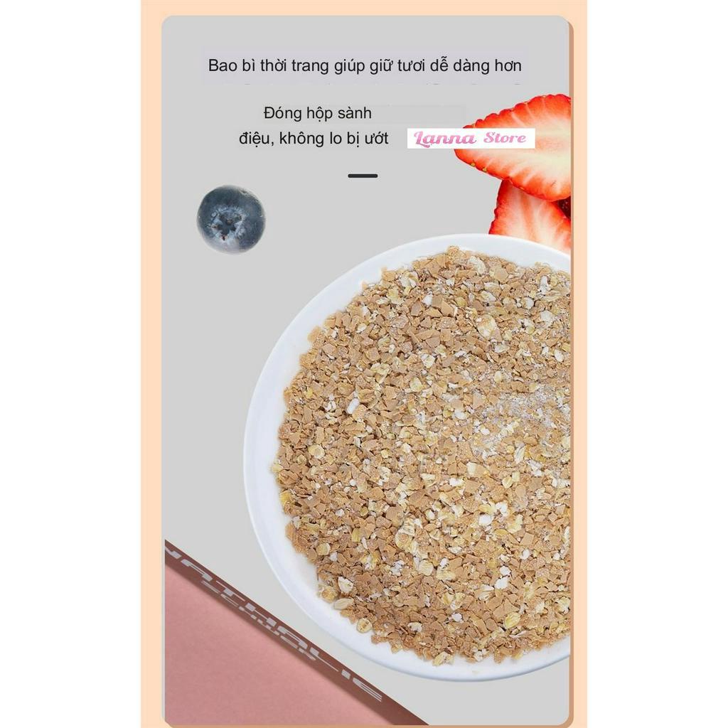 Bột ngũ cốc sữa yến mạch, Nấm Hầu Thủ Hericum Ericium Thay thế bữa sáng Meizhoushike - Hộp 500gr F4