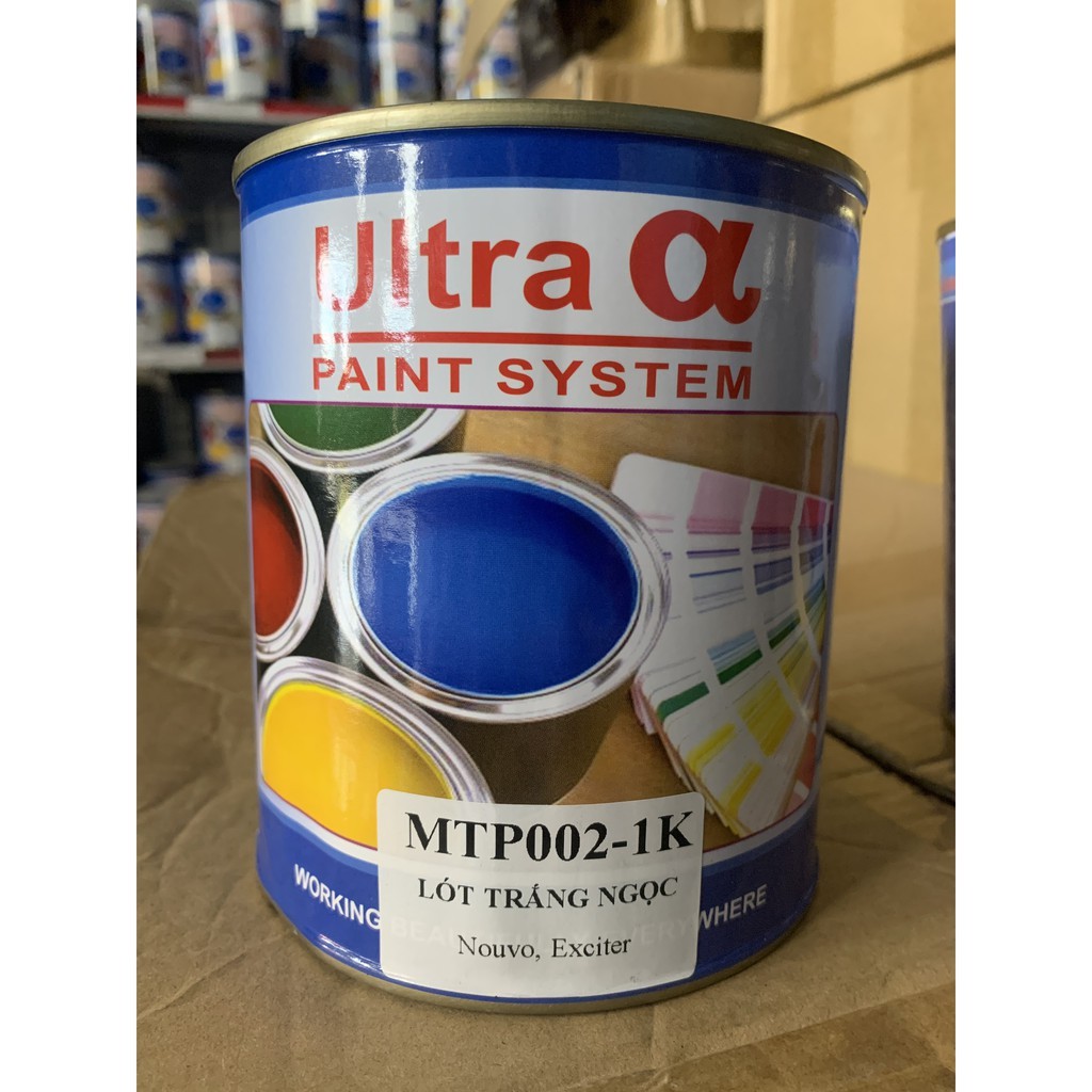Sơn màu Ultra MTP002-1K Lót trắng ngọc Nouvo,Exciter ( Sơn ô tô và xe máy)