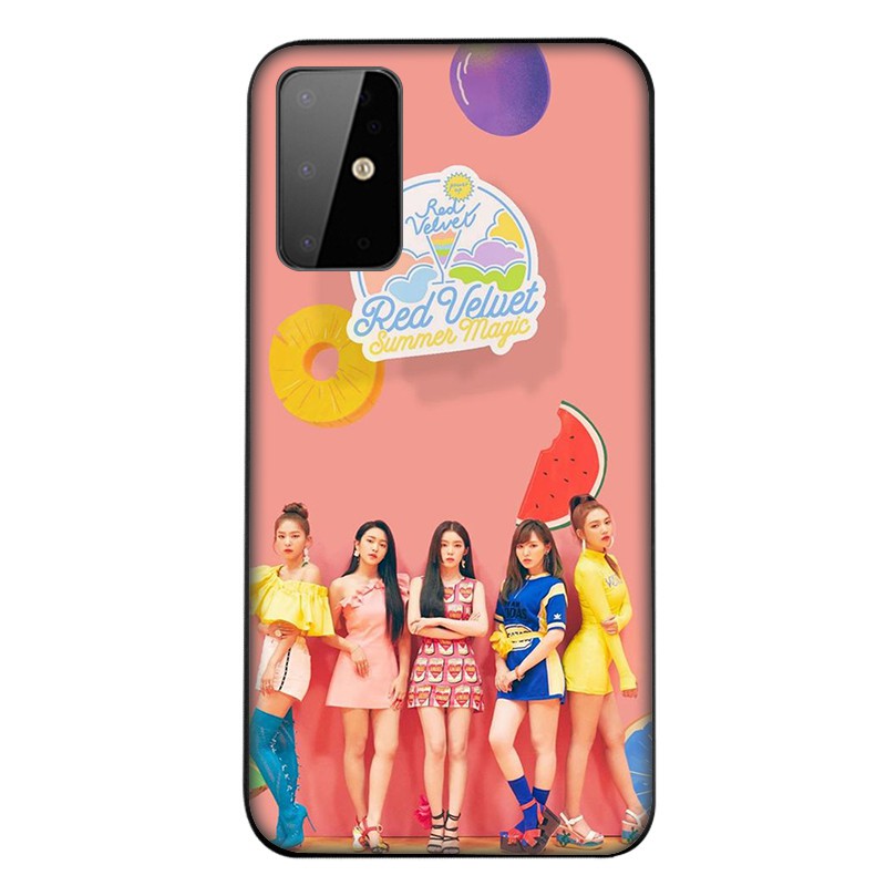 Samsung Galaxy S10 S9 S8 Plus S6 S7 Edge S10+ S9+ S8+ Casing Soft Case 109LU Red Velvet K Pop mobile phone case