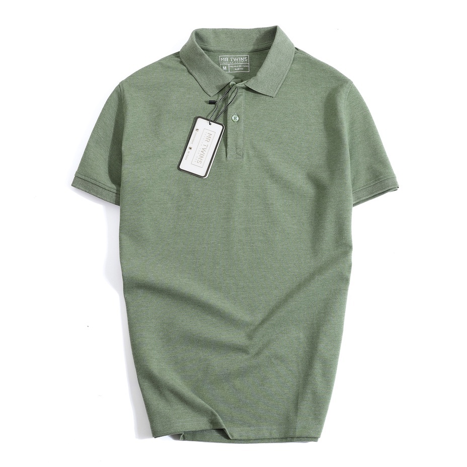 Áo Thun Polo Nam Cổ Bẻ Vải Cotton Cá Sấu Thương Hiệu MrTwins®