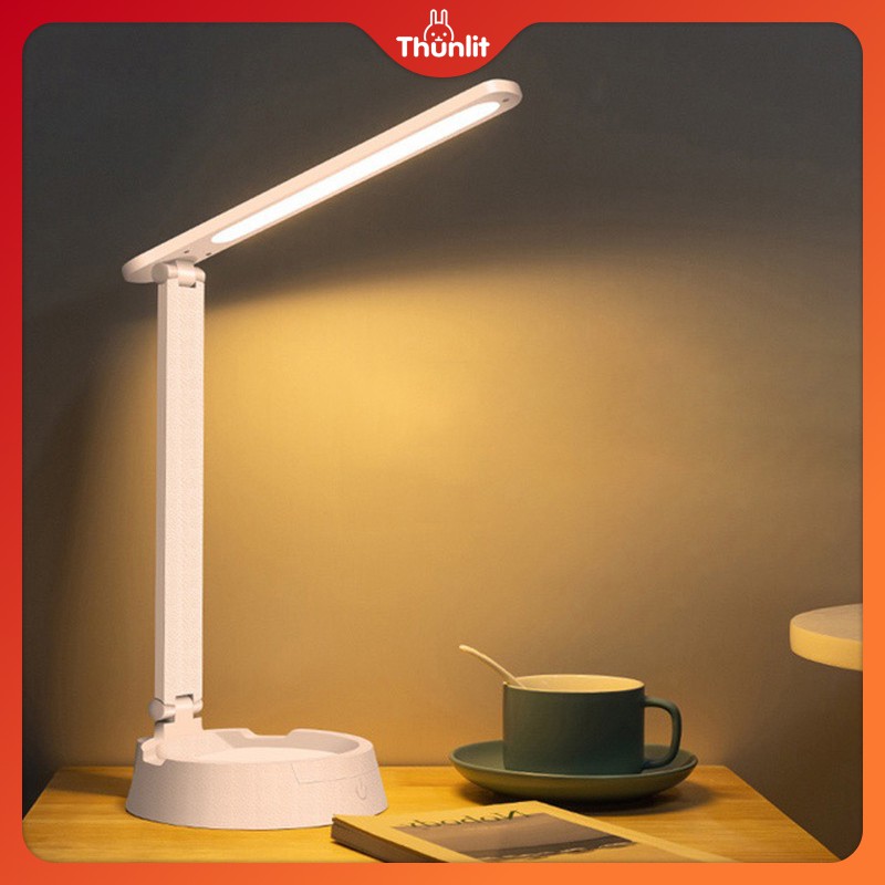 Đèn học điện Thunlit USB 1200mAh có thể sạc lại làm mờ vô cấp và 3 nhiệt độ màu
