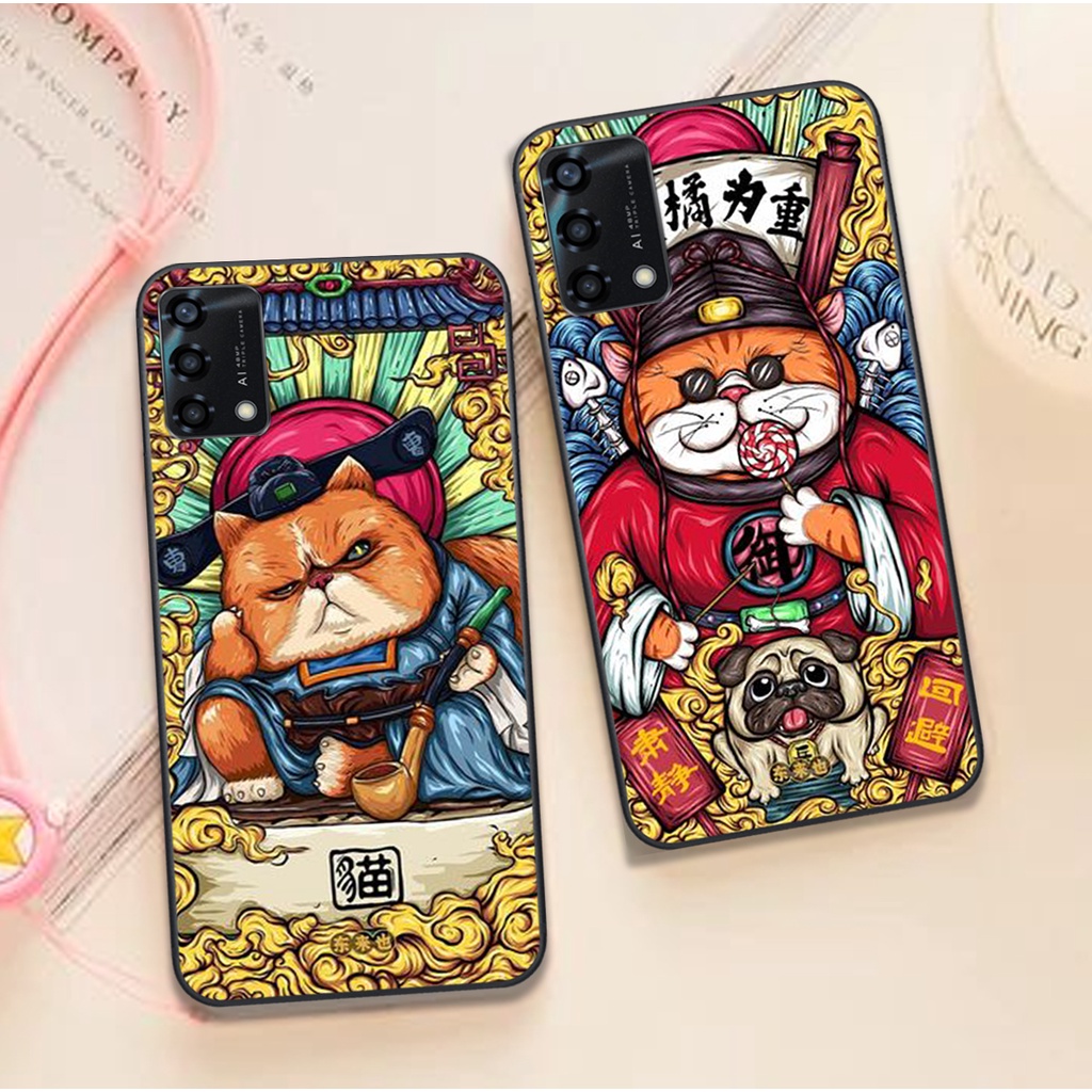 ⚡ Siêu Rẻ ⚡Ốp lưng OPPO A95 in hình MÈO THẦN TÀI cực đẹp-BEOCASE