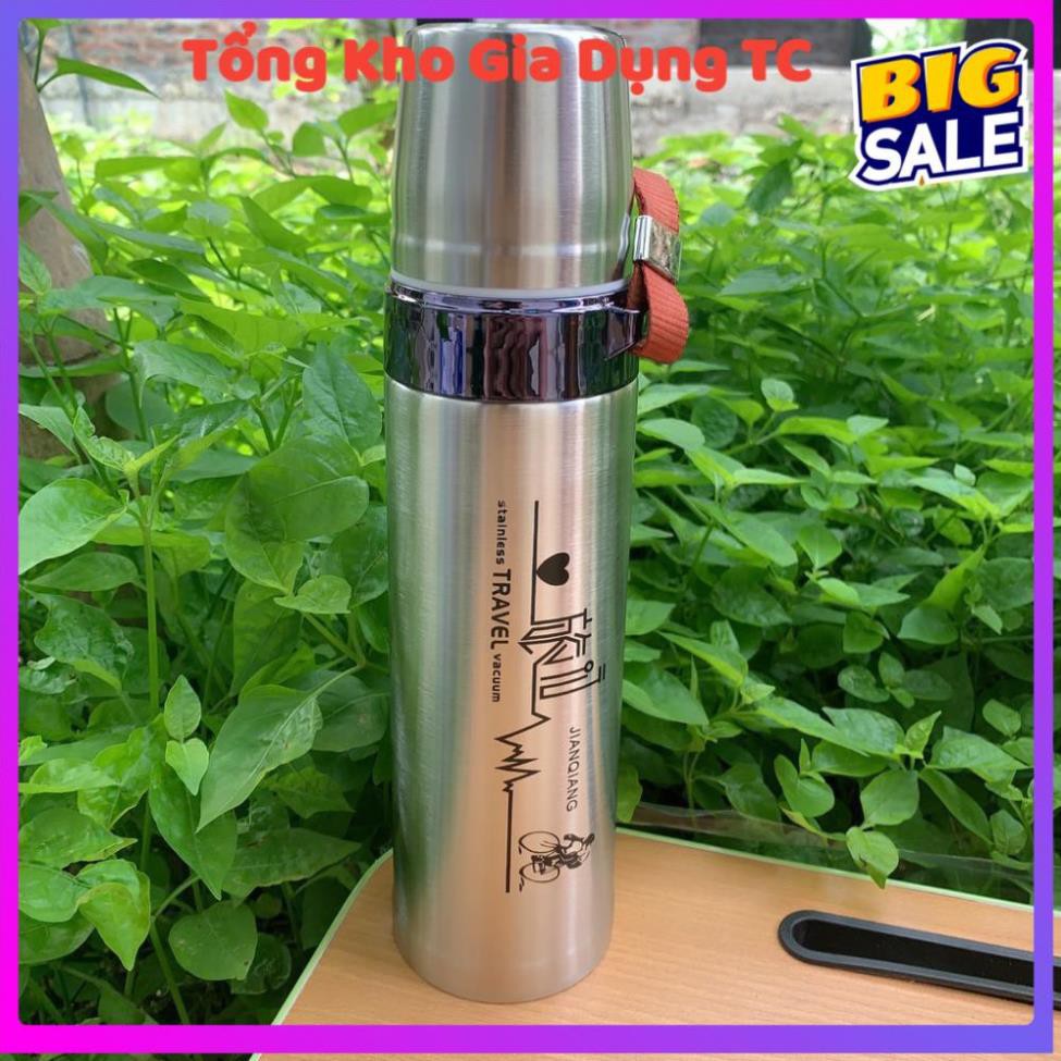 Bình, ly giữ nhiệt inox 3 lớp cao cấp có nắp kín thông minh giữ nhiệt12h