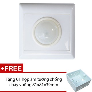 Công tắc cảm biến hồng ngoại Argos Fs03 - 12V DC (lắp âm tường) + tặng đế âm