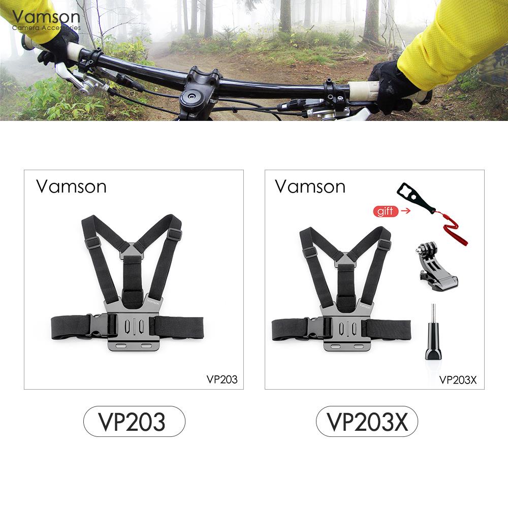 Bộ Phụ Kiện Gắn Máy Quay Hành Trình Gopro 9 Gopro Hero 10 9 8 7 5 6 4 Xiaomi Yi 4K VP203