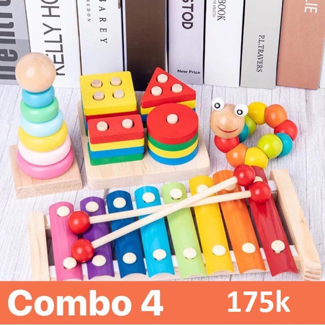 Giảm 10% [Tối Đa 35K Đơn Từ 50K] - Đồ Chơi Trẻ Em - ComBo 7 Món