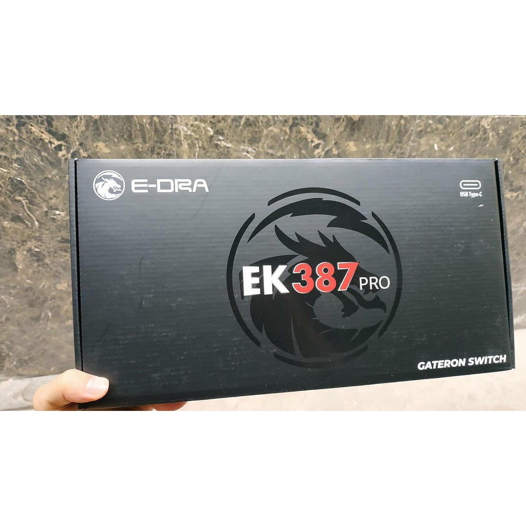 Bàn phím cơ Edra EK387 PRO - Gateron Switch - Blue/Brown/Red/Yellow Sw - Cam Kết Chính hãng - Bảo Hành 24 Tháng | BigBuy360 - bigbuy360.vn