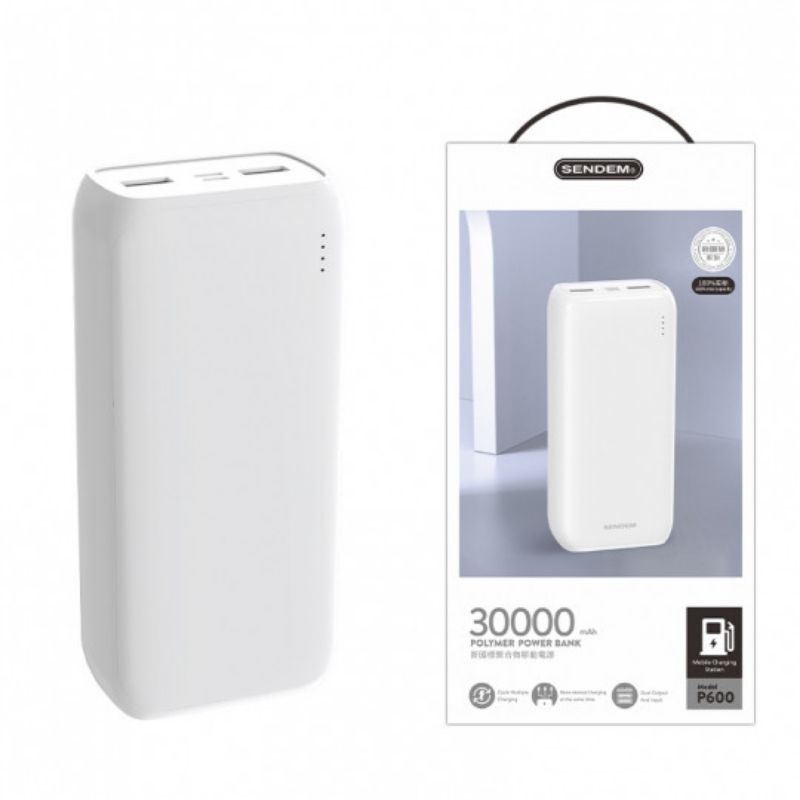 Pin Dự Phòng Sendem P600 30.000mah
