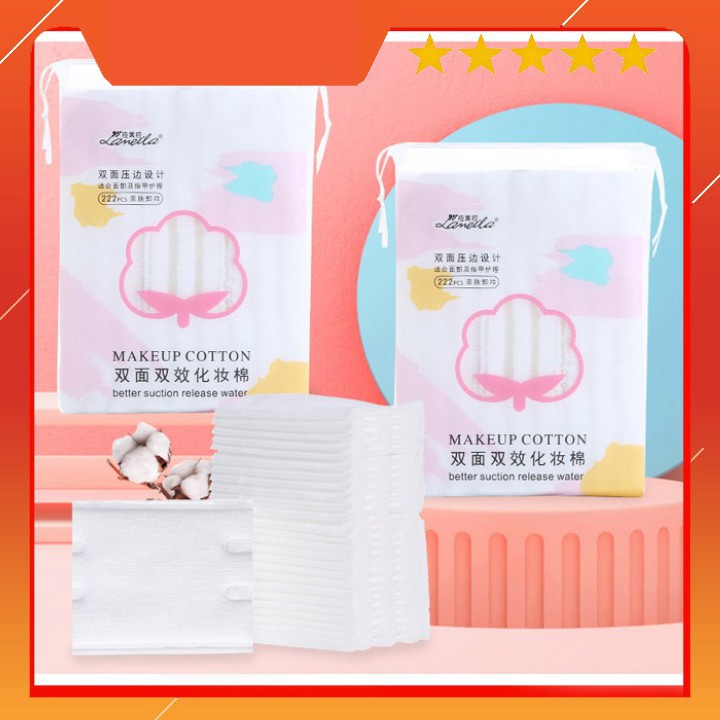Bông Tẩy Trang  Lameila 222 miếng Xuka Cosmetic 100% Cotton Hàng Chính Hãng Nội Địa Trung | BigBuy360 - bigbuy360.vn