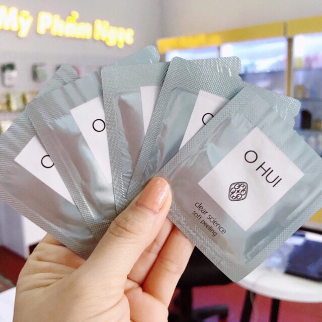 GÓI SAMPLE TẨY, KÌ TẨY DA CHẾT OHUI 1ML GIÚP DA MỀM MỊN