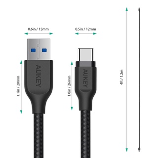 cáp Sạc Aukey CB-AC1 USB A sang Micro / 1.2m